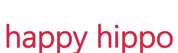 068 Happy Hippo Bath