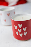 000 ($30) Heart Mug Candles - Little Beausoleil Candle Co
