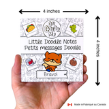 000 ($9) Oh Color Me - Little Doodle Notes Stocking Stuffer