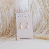 ($28) Dainty Pearl Earrings
