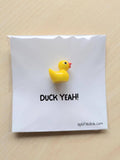 000 ($7) Duck Yeah Card – Cute Ducky Pun Design