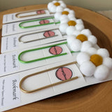 000 ($10) Forget BKnot - Felted Flower Bookmarks
