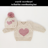 039 ($68) Sweetheart Crew Neck Sweater Baby & Toddler