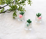 Cactus & Succulent Tealight Candles | Soy Wax Blend