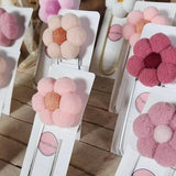 000 ($10) Forget BKnot - Felted Flower Bookmarks