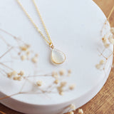 006 ($32) NADIA Mother of Pearl Charm Necklace