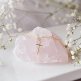006 ($34) Mallory cross necklace