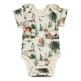 000 ($32) Earthy - Short Sleeve Baby Bodysuits