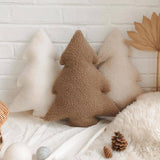 000 ($54) The Butter Flying - Winter Pine Tree Pillow