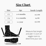 000 ($55-$58) Huddy Buddies - Wool Booties - Northern Lights