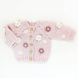039 ($75) Flower Cardigan Sweater Baby & Toddler