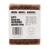 Coconut Scourer Scrub Pads, 100% plant based and compostable, pack of 2