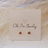006 ($35) Ladybug Stud Earrings