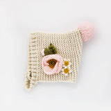 039 ($40) Natural Poppy Bonnet Baby & Kids