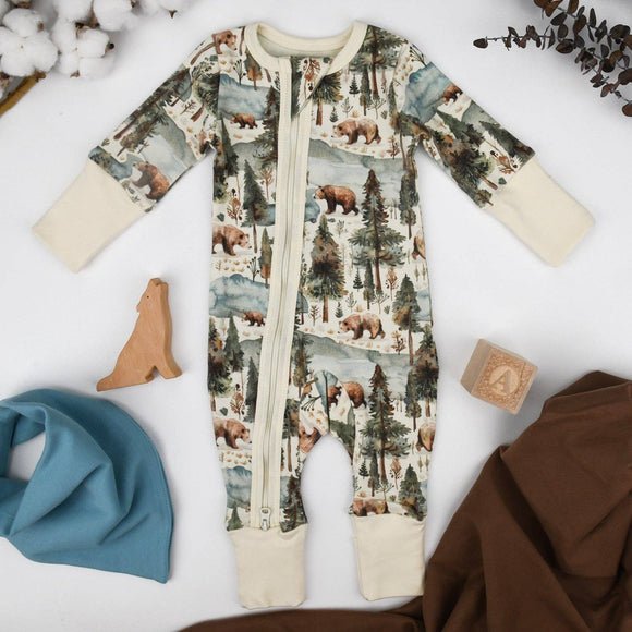 000 ($48) Earthy - Baby Pajamas Sleepers