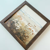 044 ($38) Wildflower Framed Sign