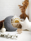 000 ($54) The Butter Flying - Sherpa Moon Pillows