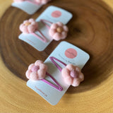 000($10) Forget BKnot - Flower Snap Hair Clips