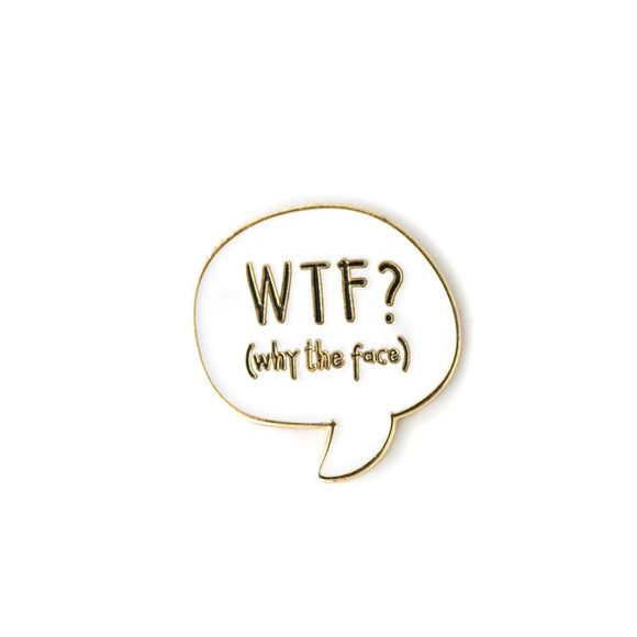 000 ($10) WTF Enamel Pin