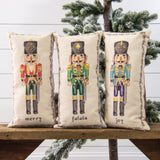 018 ($45) Pillows - Christmas Nutcrackers