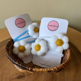 000($10) Forget BKnot - Flower Snap Hair Clips