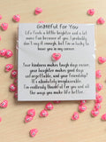 000 ($7) Uplifted Ink - Grateful for You Friendship Card