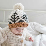 039 ($40-$42) Forest Knit Beanie Hat Baby & Kids