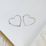 006 ($28) Oh So Lovely - Heart Hoops