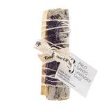 Forest-friendly Palo santo, Lavender and White Sage smudge