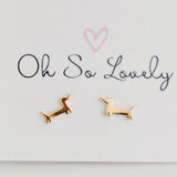 006 ($22) Rowan Weiner Dog Stud Earrings