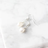 016 ($40) Freshwater Pearl Drop Earrings