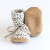 000 ($55-$58) Huddy Buddies - Wool Booties - Driftwood