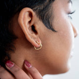 016 ($30) Heart Huggie Hoops