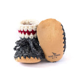 000 ($55-$58) Huddy Buddies - Wool Booties - Dark Lumberjack