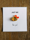 000 ($7) Just Bee You Mini Keepsake Card with Personalized Message
