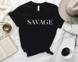 000 ($42) Hunter Kouture - Black Savage Ladies Shirt