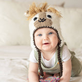 039 ($34) Llama Beanie Hat - 6-24M