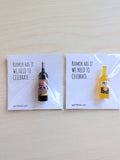 000 ($7) Celebration Mini Card with Wine/Beer