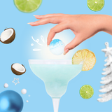 000 ($6) Cocktail Bomb - Christmas Coconut Margarita Glimmer Bomb