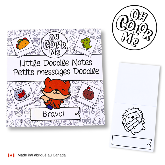 000 ($9) Oh Color Me - Little Doodle Notes Stocking Stuffer