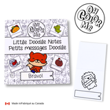 000 ($9) Oh Color Me - Little Doodle Notes Stocking Stuffer