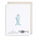 1st Birthday Greeting Card