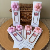 000 ($10) Forget BKnot - Felted Flower Bookmarks