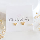 006 ($35) Malia Butterfly Stud Earrings