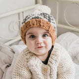 039 ($40-$42) Forest Knit Beanie Hat Baby & Kids