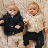 039 ($68) Shawl Collar Natural Cardigan Sweater for Baby & Toddler