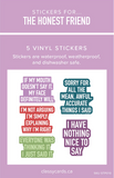 032 ($22) Sticker Packs - Various Sayings