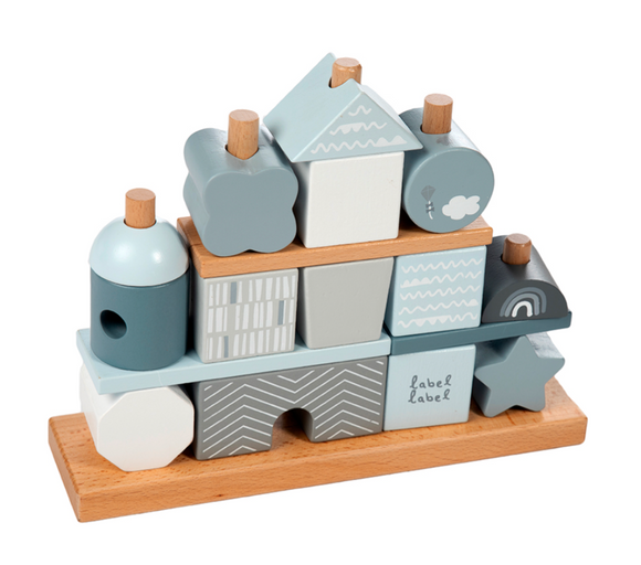 069 ($42) Stacking Block House - Various Colours