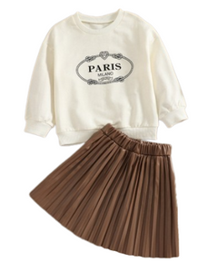 233 ($45) Paris - Skirt and Sweater
