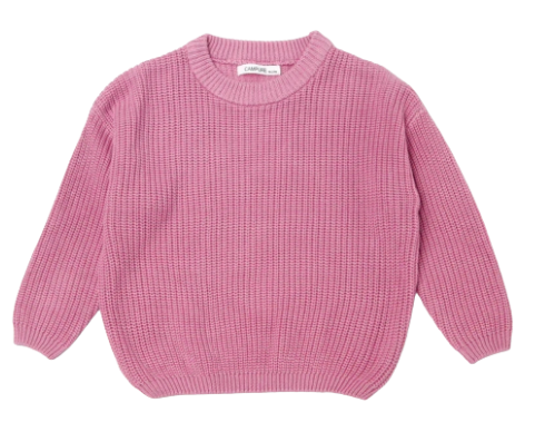 233 ($35) Pink knit sweater